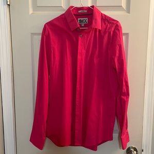 Express Hot Pink Dress Shirt